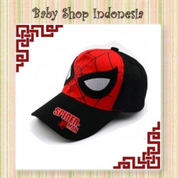 topi pad spiderman new  large